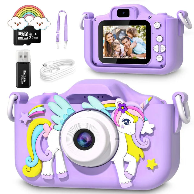 Whimsical Fantasy Camera for Young Photographers with 32GB Card