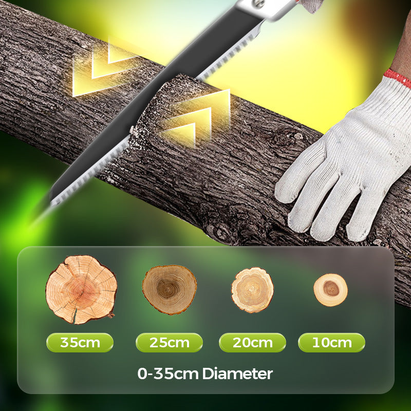Universal Pruning Saw | Sharp Pull Blade | Includes Protective Sheath