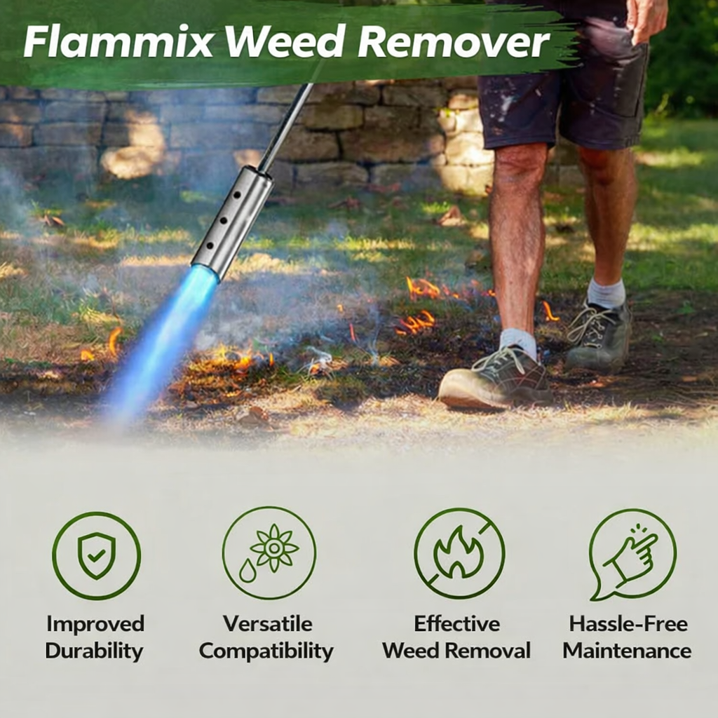 Weed Burner | Chemical-Free Weed Control | Adjustable Flame Wand