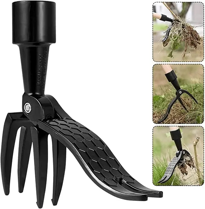 Weed Puller with Foot Lever | Efficient Weed Removal | Long Handle