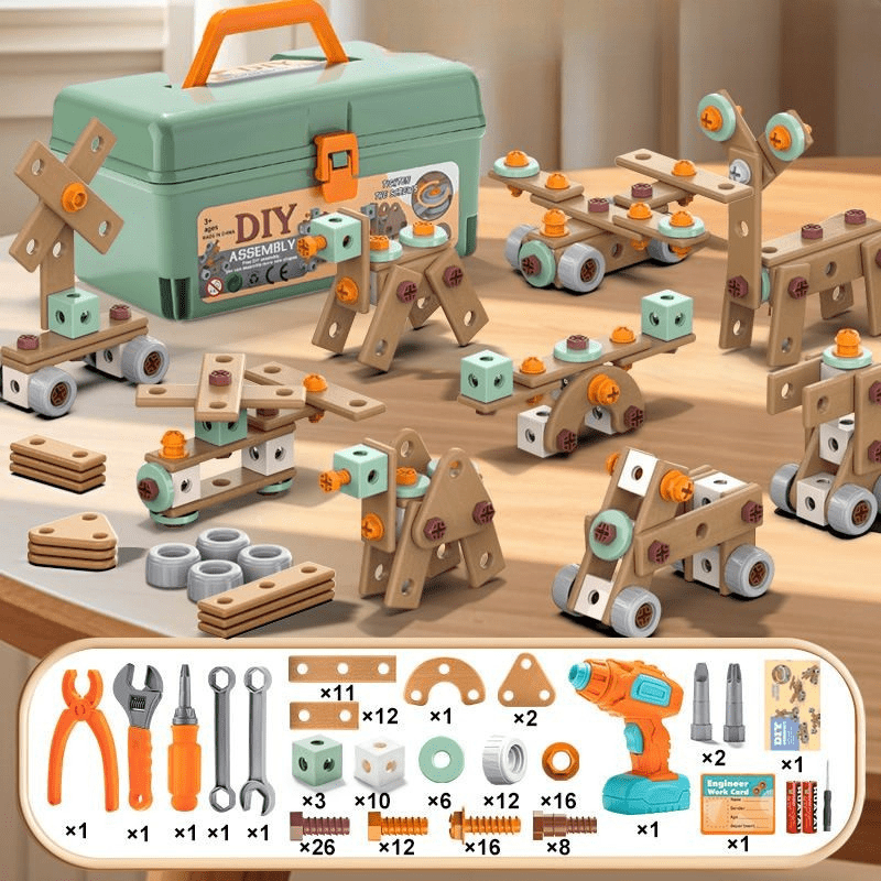 Imaginative Builder's Tool Kit for Ages 3 and Up