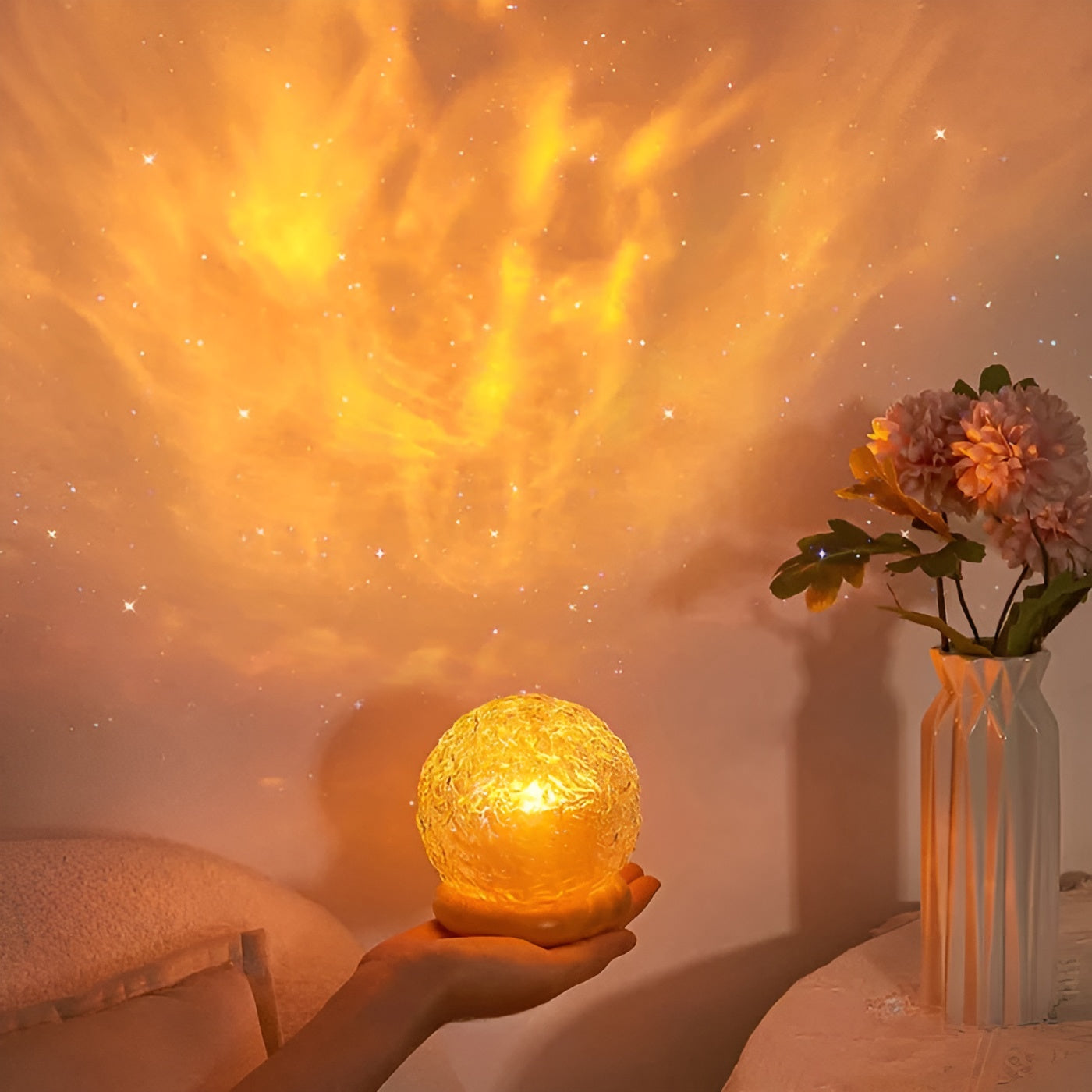 CalmWave Light Projector – Tranquil Illumination for Any Space