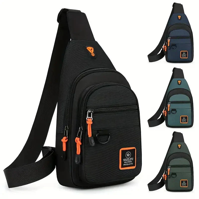 ExplorerPro Waterproof Crossbody Bag for Active Men
