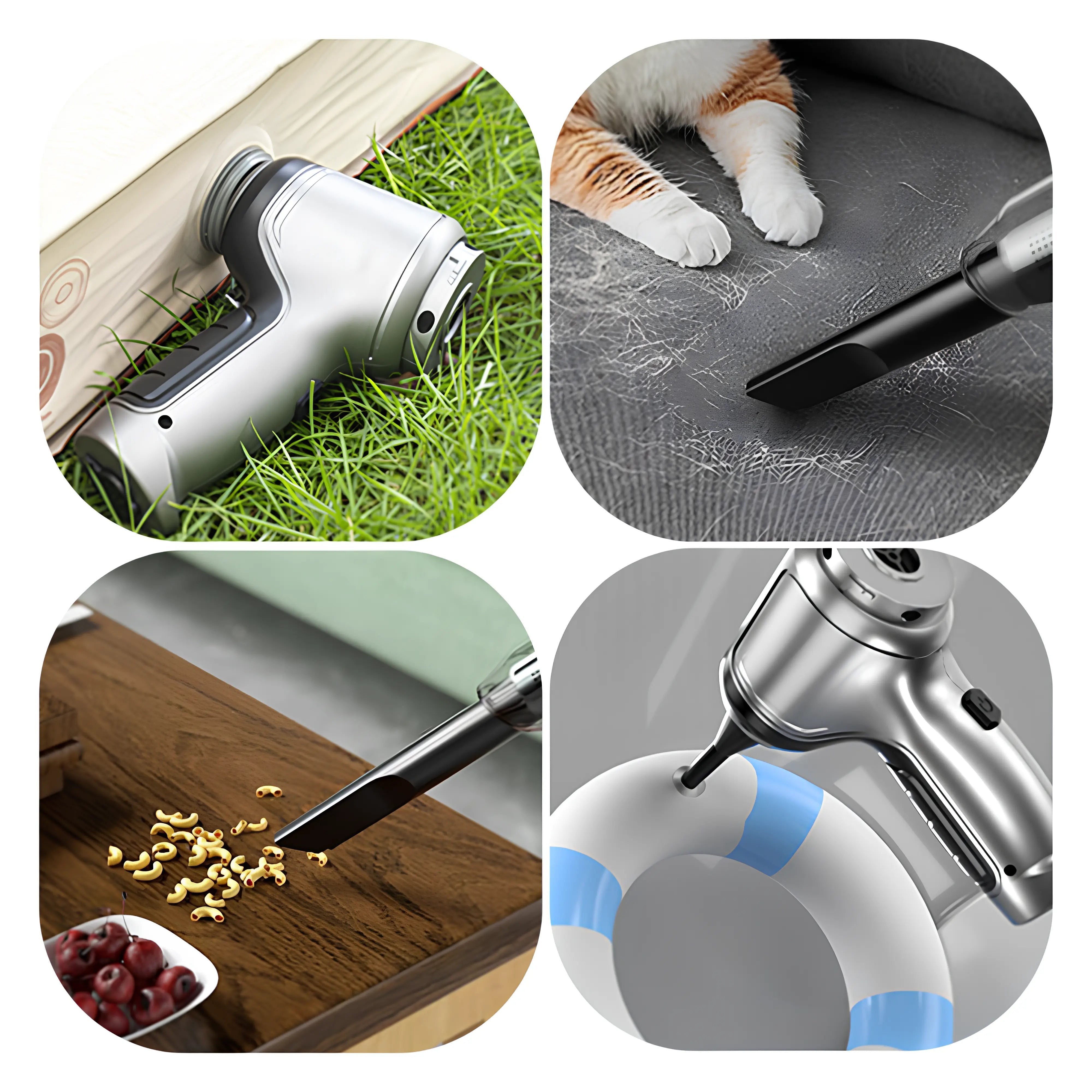 SwiftClean Cordless Handheld Vacuum for Home & Auto