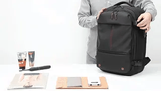 SpaceSaver Pro Travel Backpack with Integrated Compression System