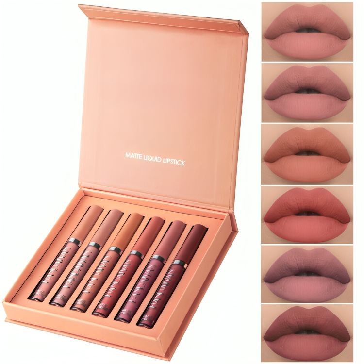 Matte Liquid Lipstick Set - Velvet Finish
