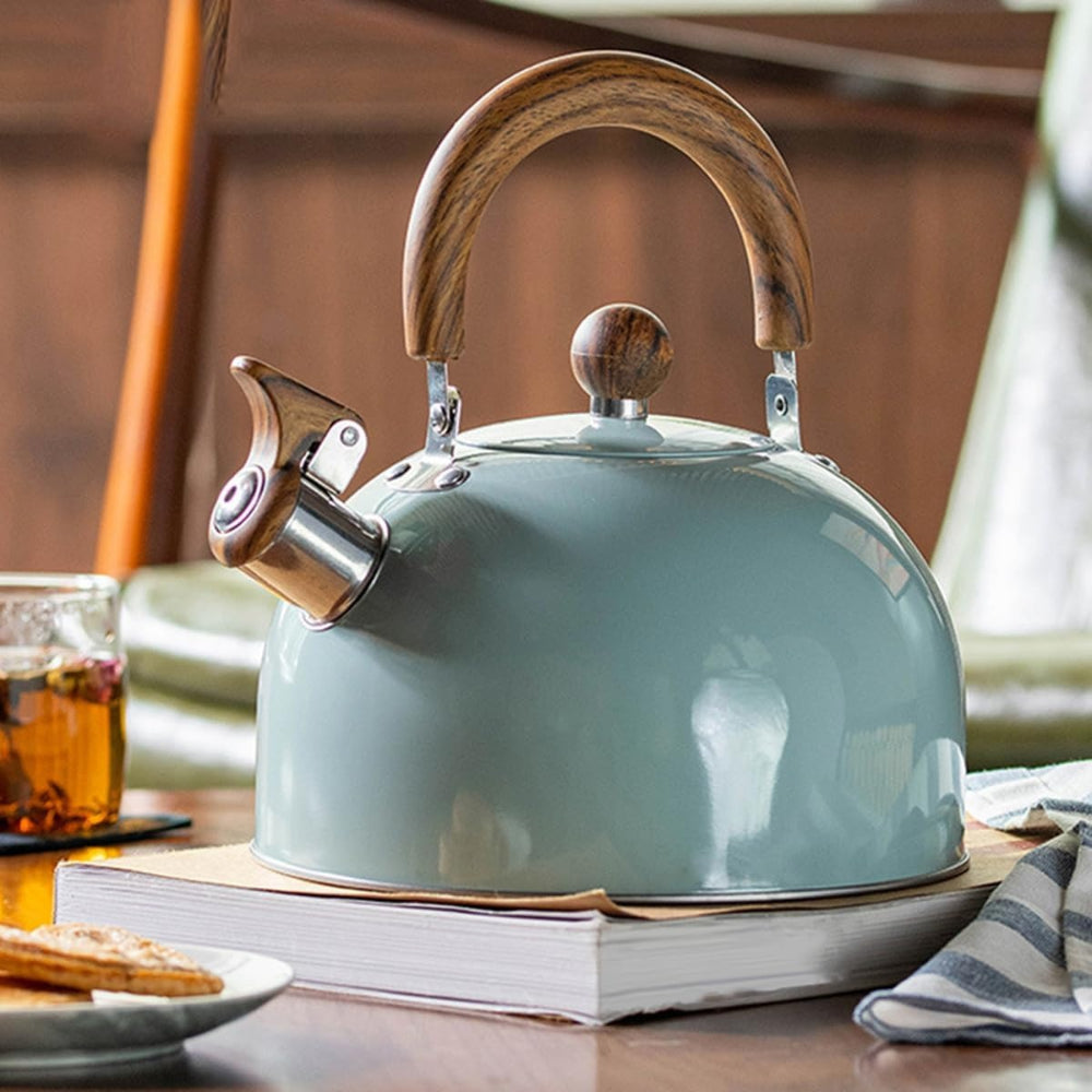 EleganceBoil Premium Stainless Steel Whistling Kettle - 3L Capacity