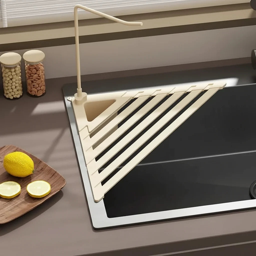 Foldable Drain Rack for Over Sink Usage