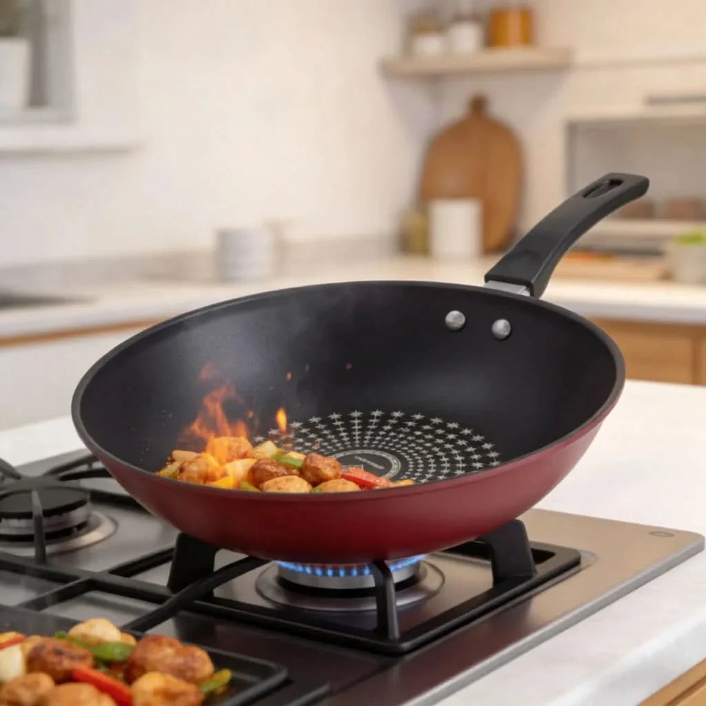 Deep Cooking Wok for Delicious Family Dishes