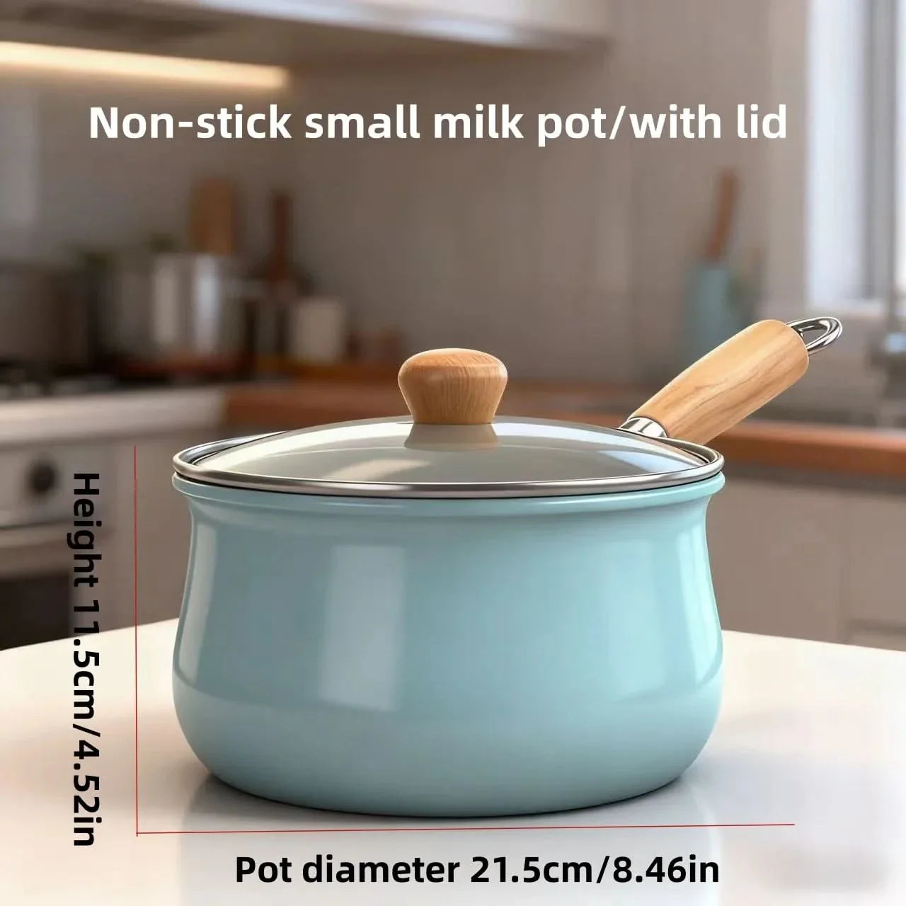 Compact Cooking Pot for Daily Meals and Breakfast Dishes