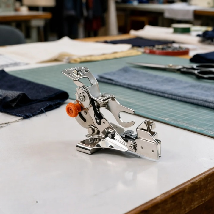 Adjustable Sewing Foot | Accurate Pleat Guide | Consistent Spacing