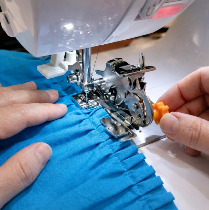 Adjustable Sewing Foot | Accurate Pleat Guide | Consistent Spacing