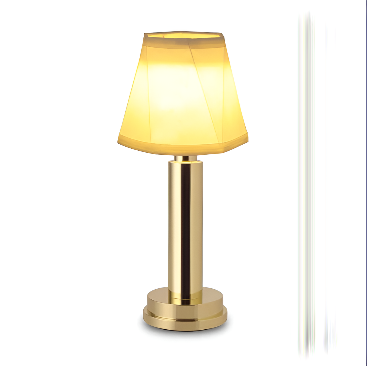 Elegant Dimmable Table Lamp with Fabric Shade for Any Room