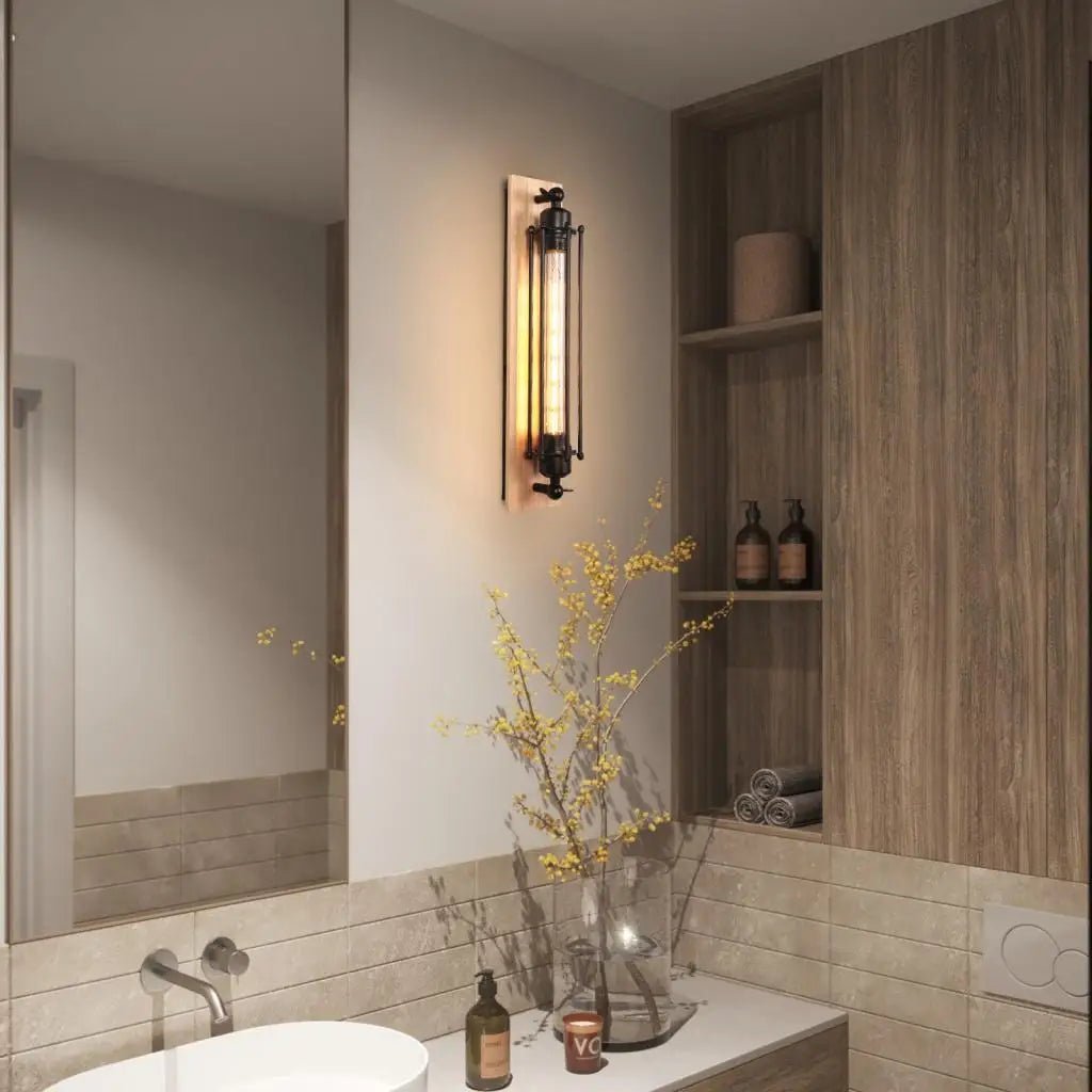 LuxeGlow - Vintage-Inspired LED Wall Lamp for Cozy Ambiance