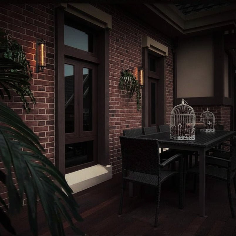 LuxeGlow - Vintage-Inspired LED Wall Lamp for Cozy Ambiance
