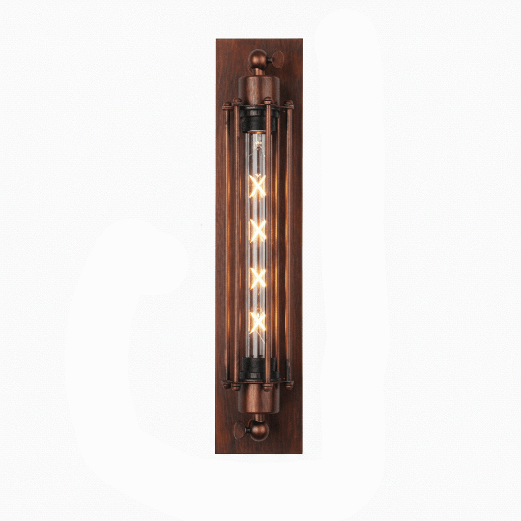 LuxeGlow - Vintage-Inspired LED Wall Lamp for Cozy Ambiance