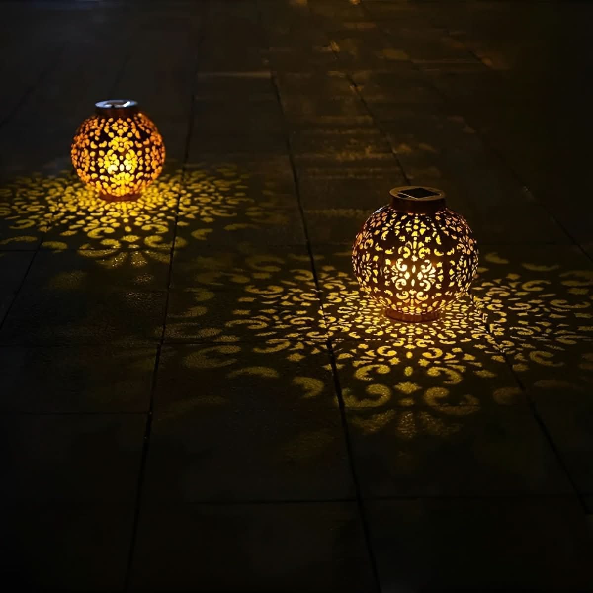 Charming Solar-Powered Garden Globe Light for Outdoor Spaces