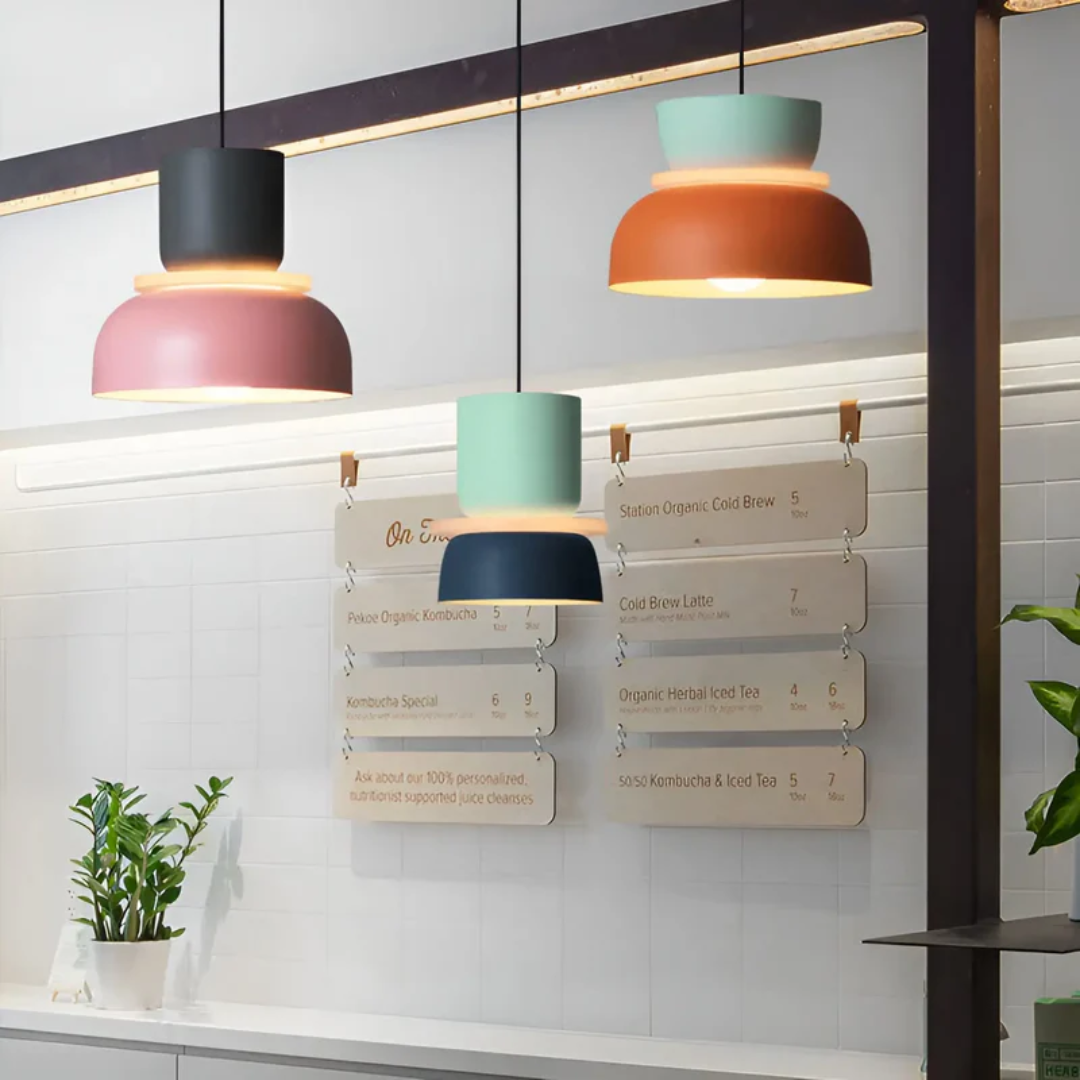 ChromaSphere LED Pendant Light for Vibrant Home Illumination