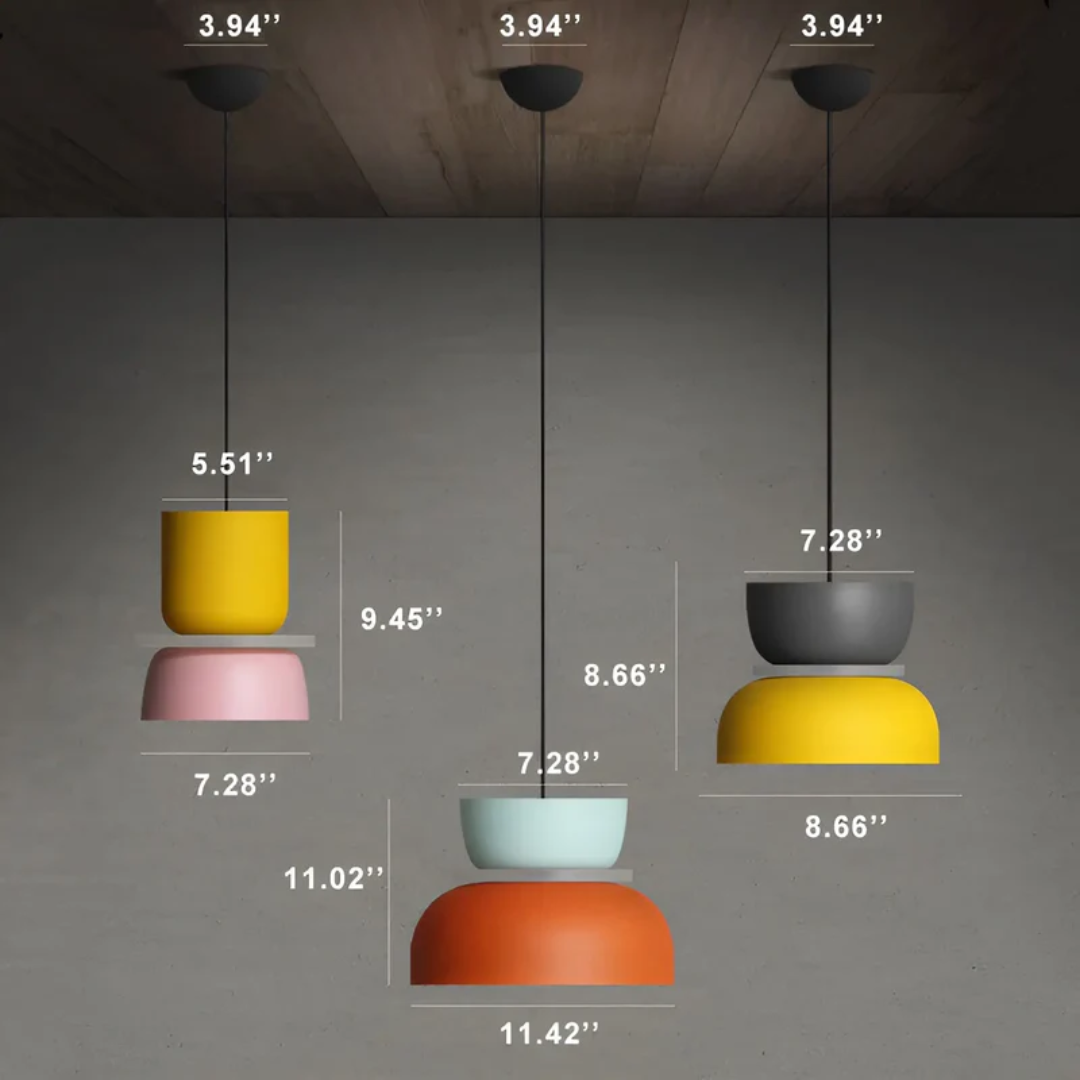 ChromaSphere LED Pendant Light for Vibrant Home Illumination