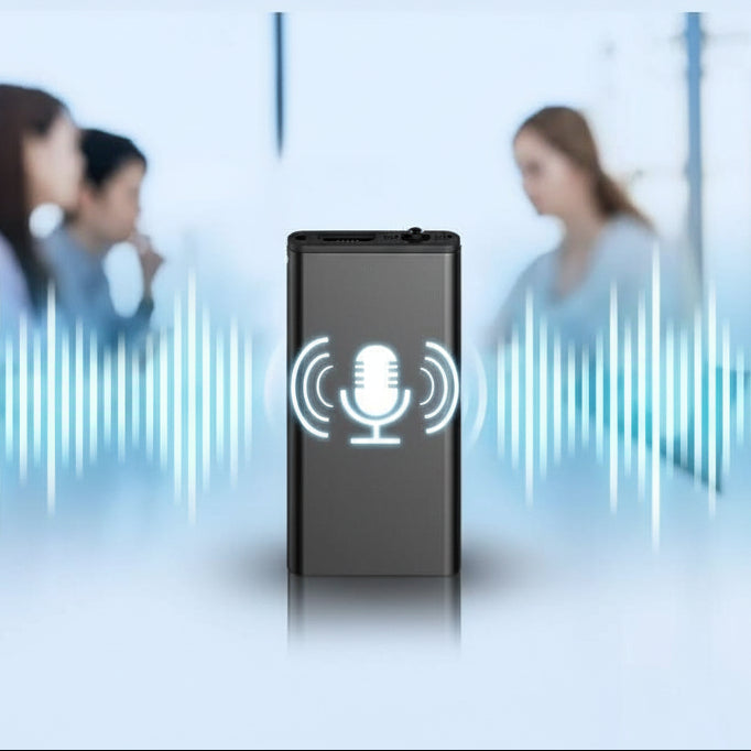 SwiftSound – Portable Voice Recorder with Smart Activation & 32 GB Memory