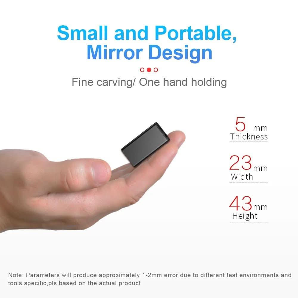 SwiftSound – Portable Voice Recorder with Smart Activation & 32 GB Memory
