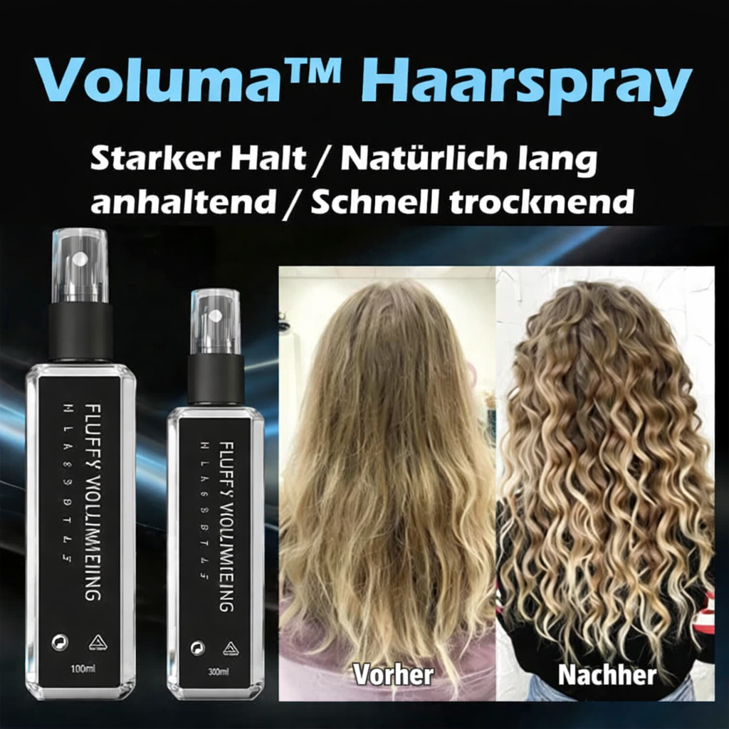 Volumizing Hair Spray | Extra Strong Hold | Quick-Drying Formula