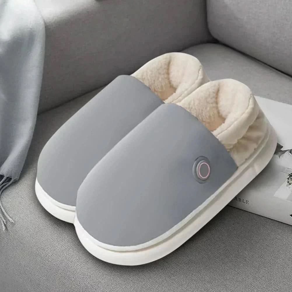 Adjustable Heated Slippers for Cozy Indoor Comfort