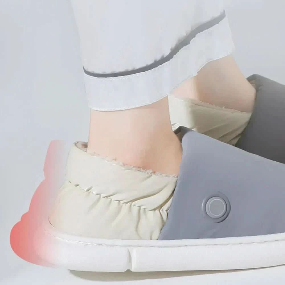 Heated Indoor Slippers with Adjustable Warmth for Cozy Comfort