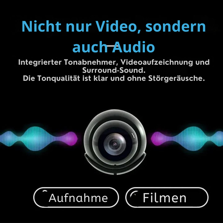Wi-Fi Indoor Camera with Night Vision and Motion Detection