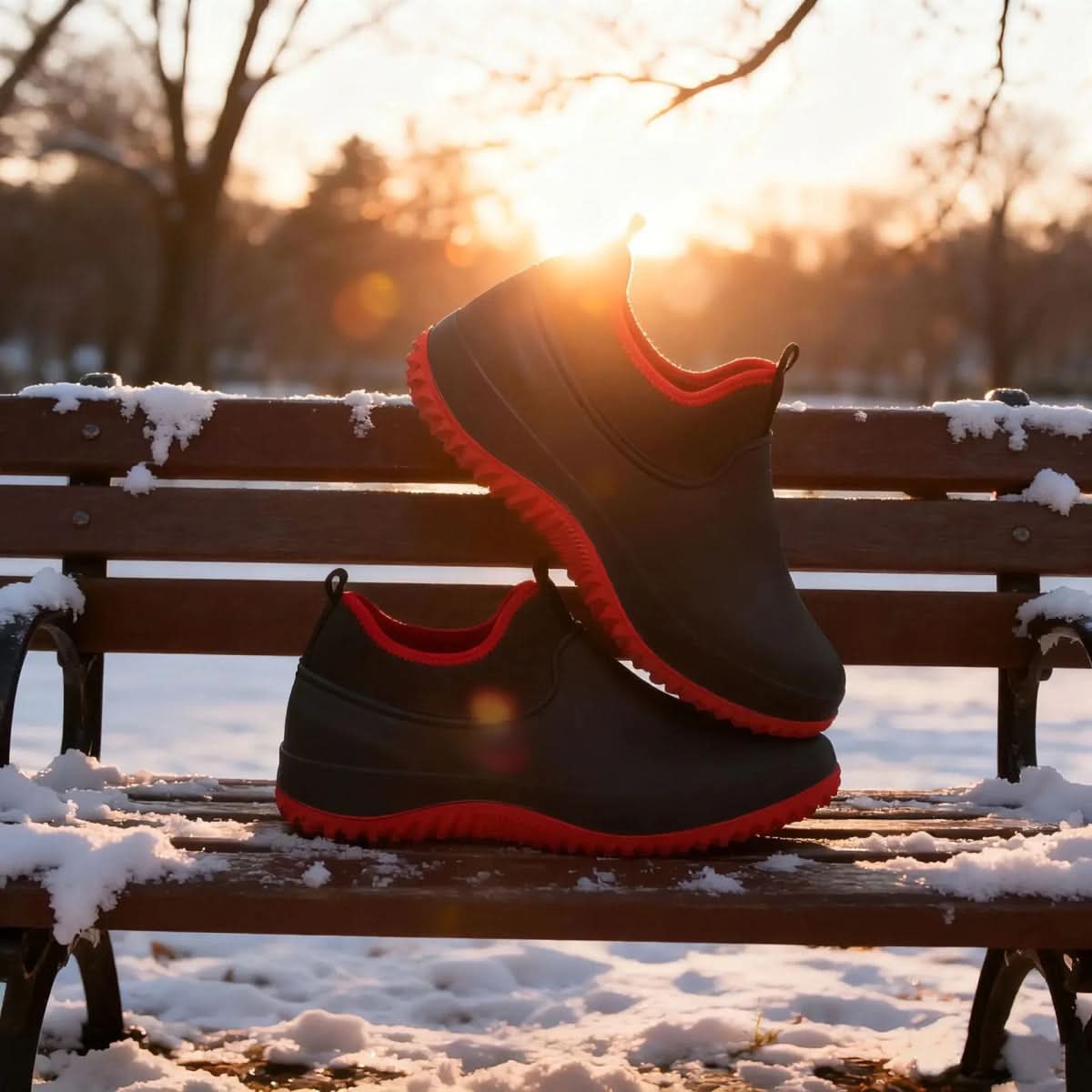 Waterproof Non-Slip Work Footwear for All-Day Comfort