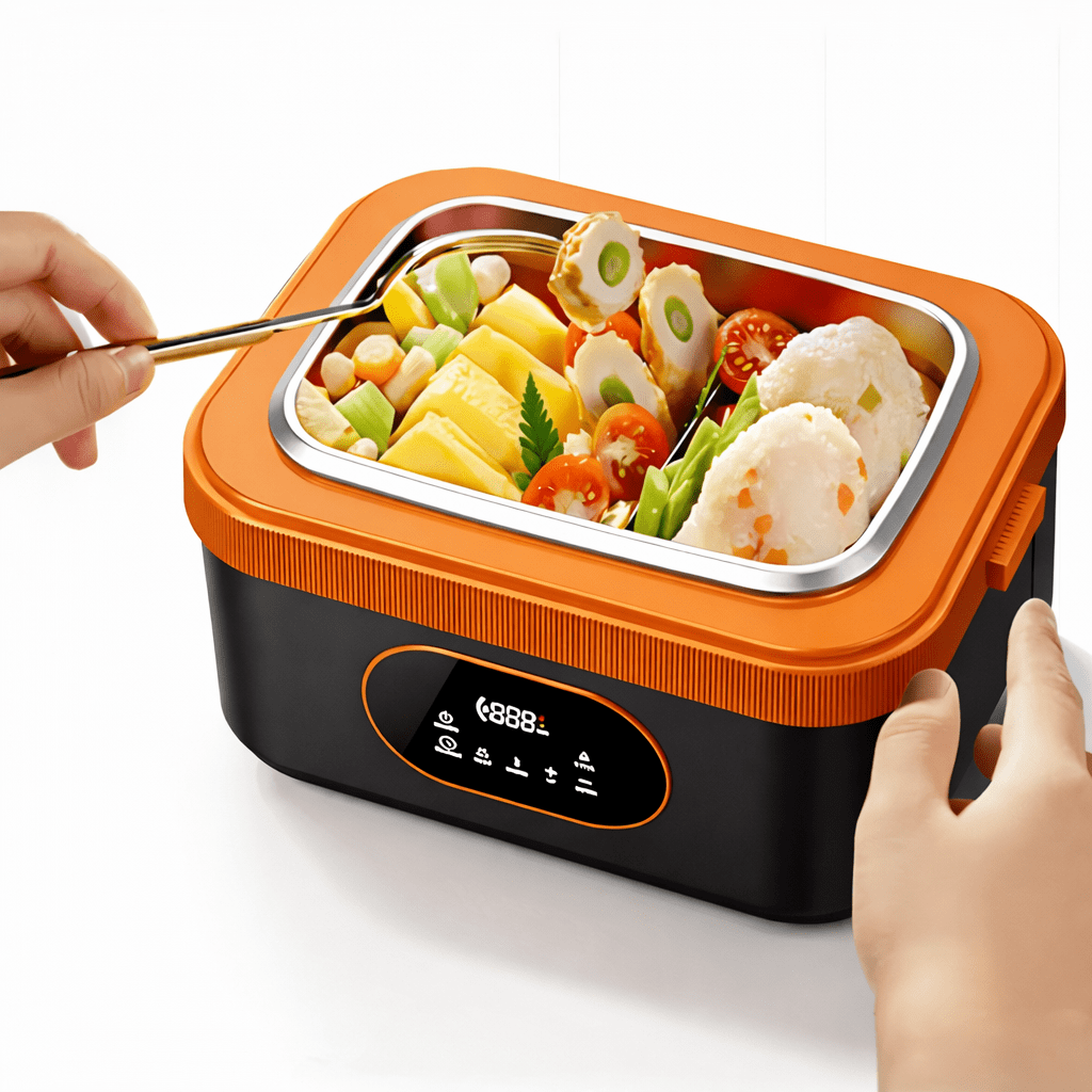 HeatWave – Portable Wireless Meal Warmer with Smart Timer