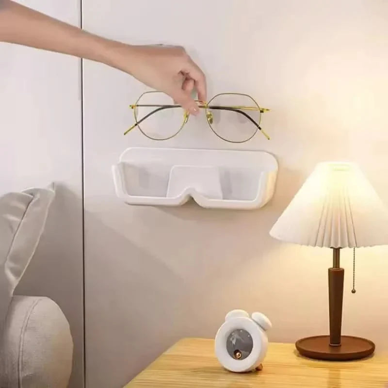 Adhesive Glasses Holder for Contemporary Home Environments