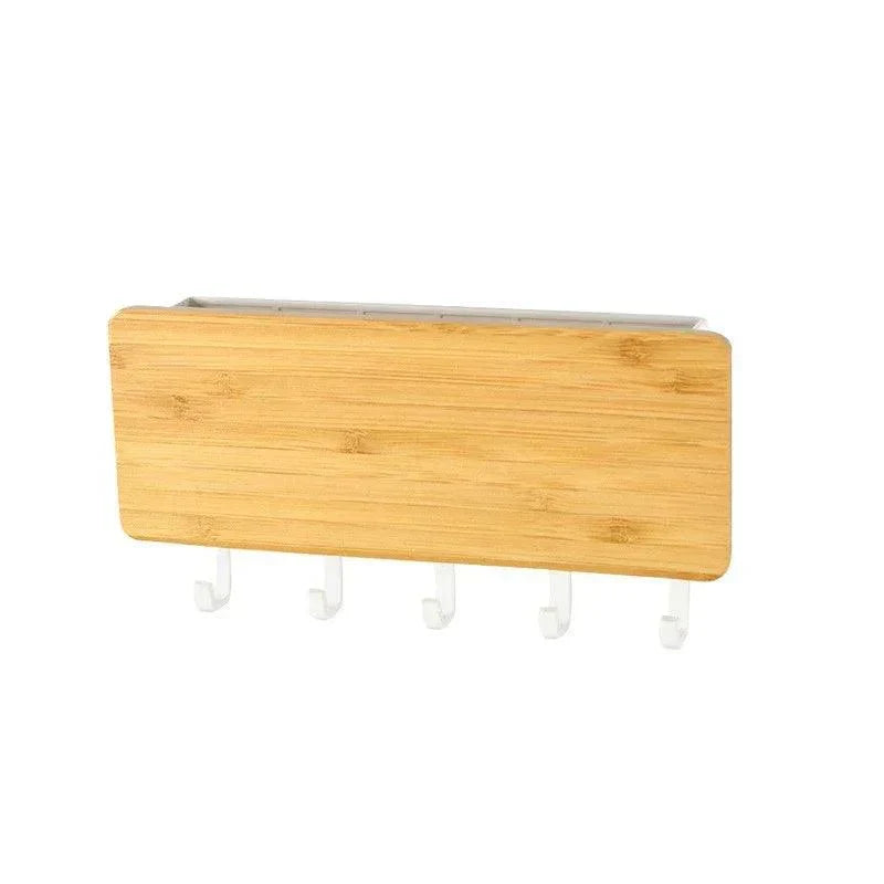 Elegant Wall Organizer for Keys and Mail - Space-Saving Solution