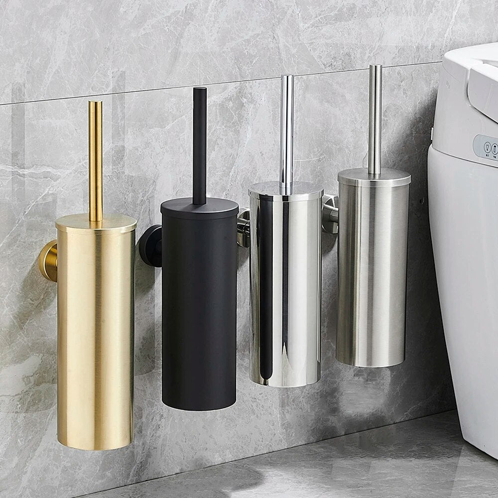 Elevate Your Bathroom with a Sleek Wall-Mounted Brush Holder