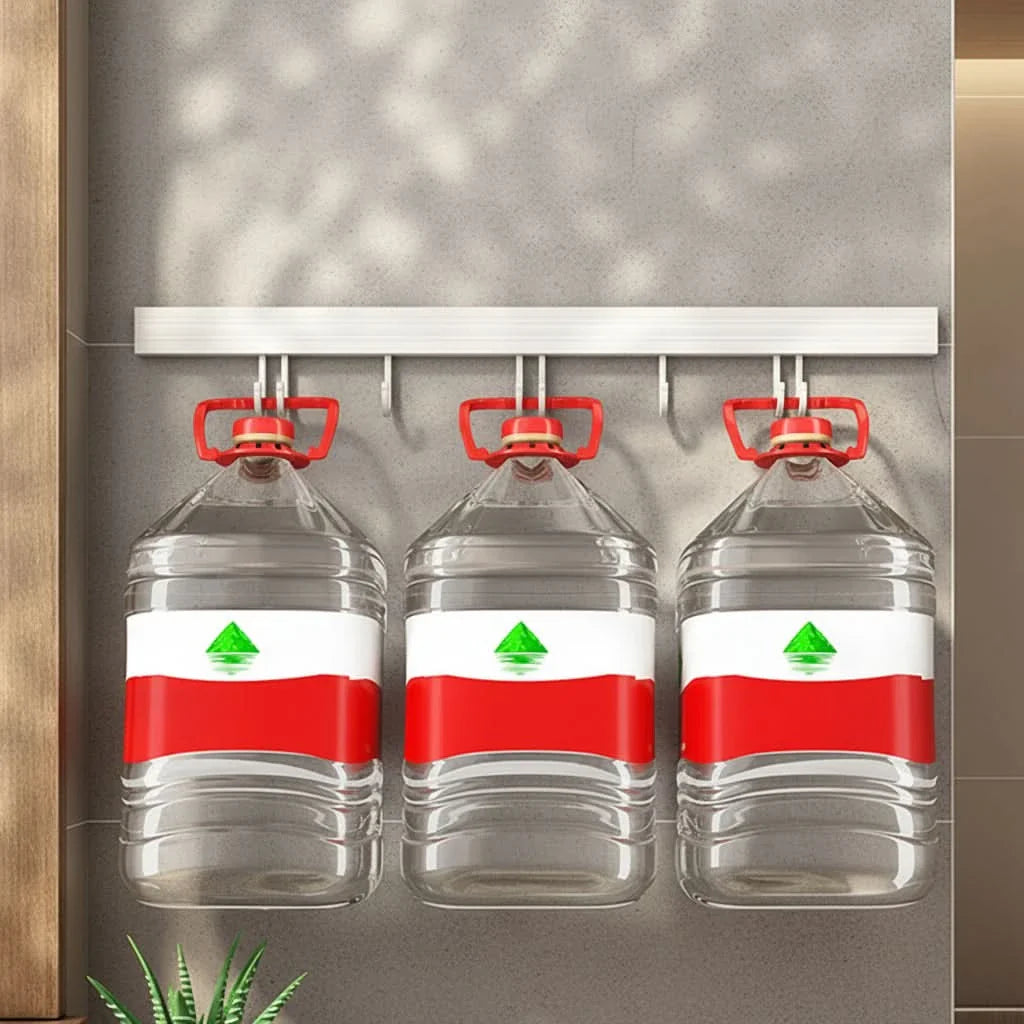 No-Drill Kitchen Organizer Rack for Daily Use and Storage