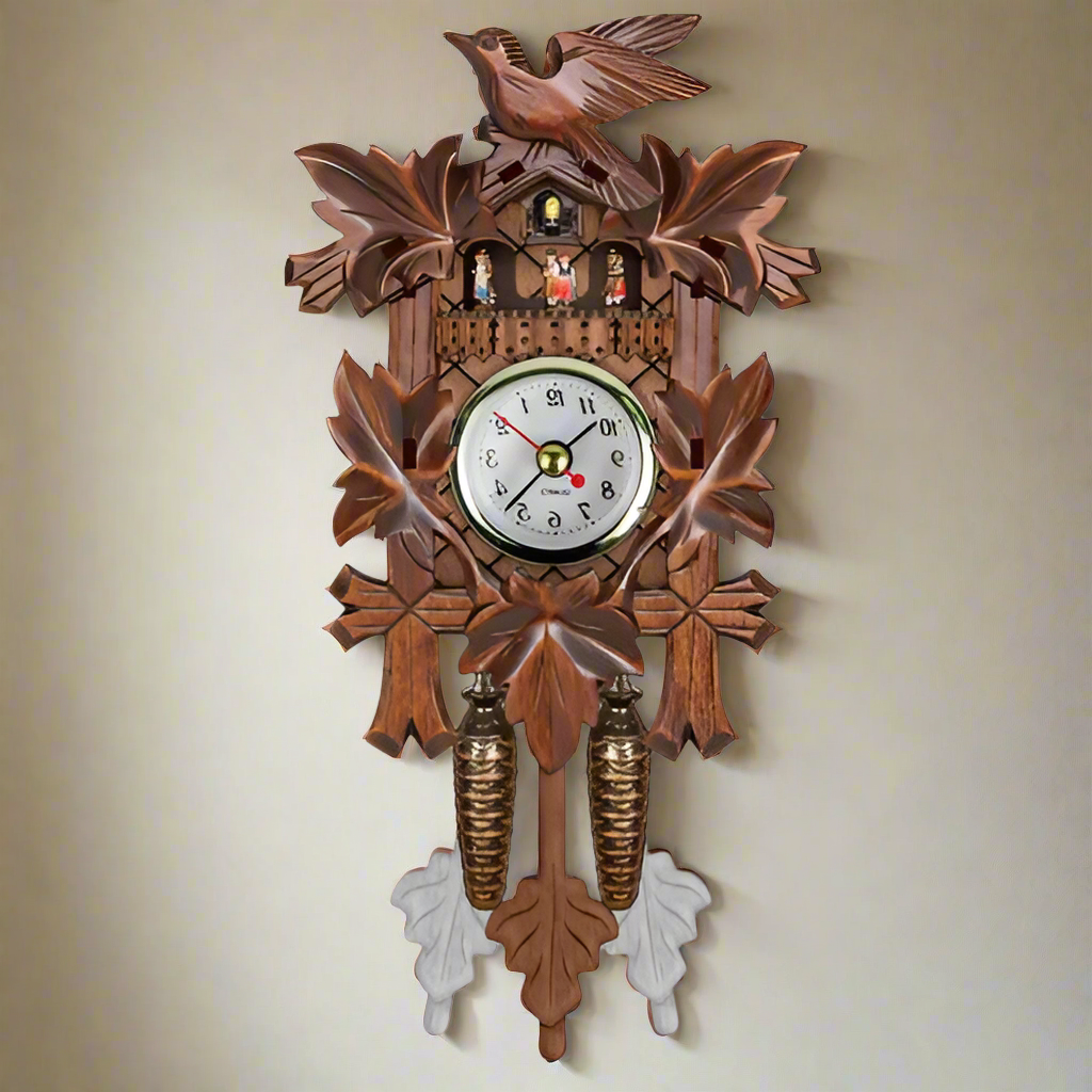 Charming Pendulum Wall Clock for Elegant Interiors