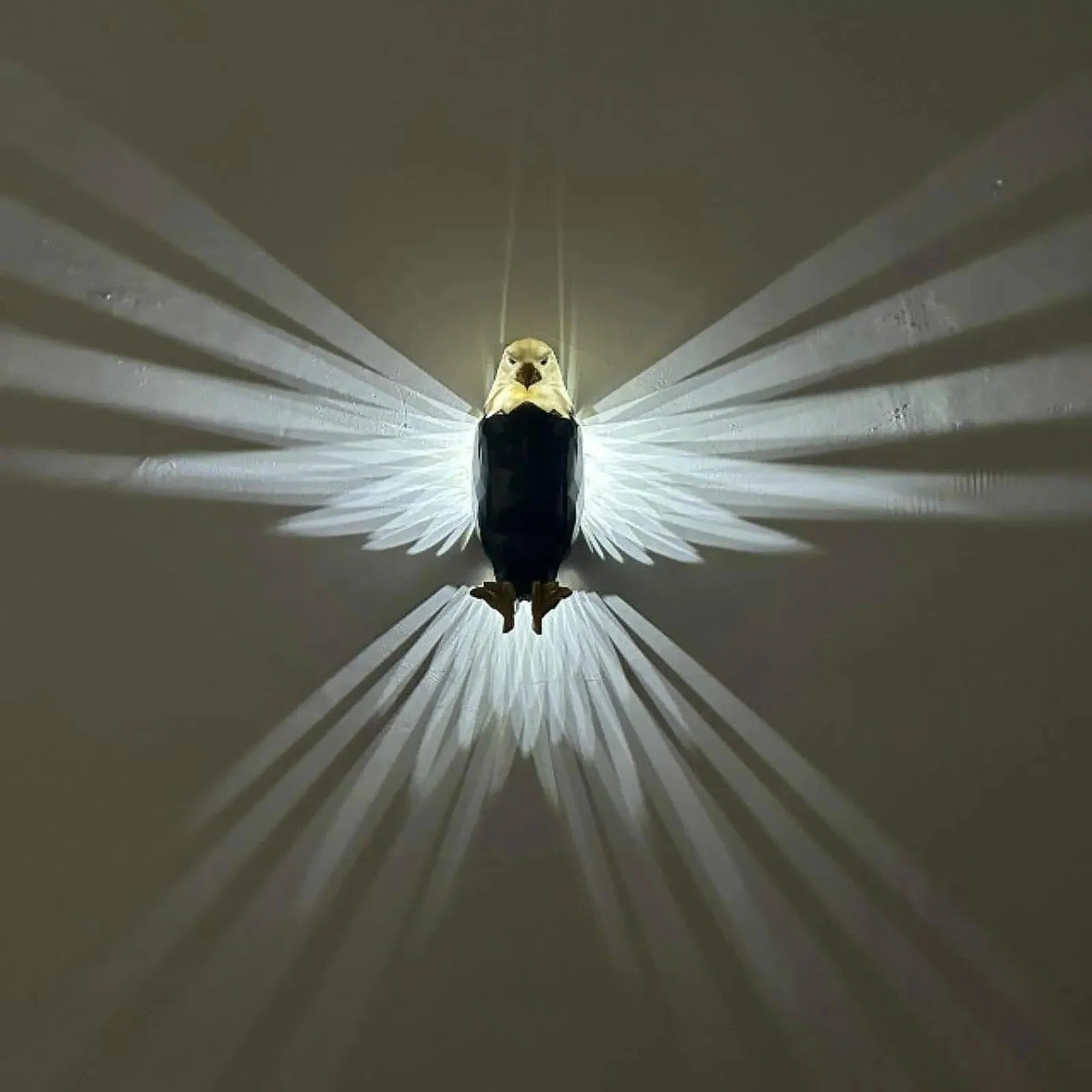 Stylish Eagle-Inspired LED Wall Fixture for Indoor Spaces