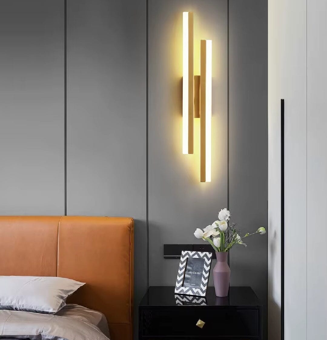 Sleek LED Wall Fixture - 12W Energy-Saving Design
