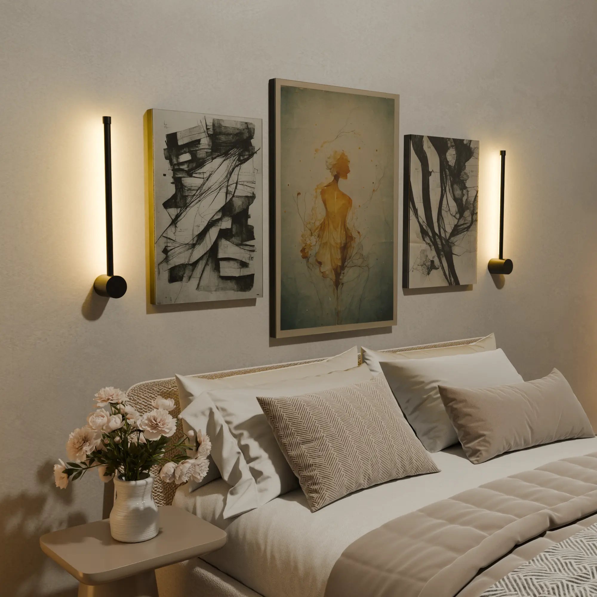 Elegant Rotating Wall Light - Stylish Minimalist Design