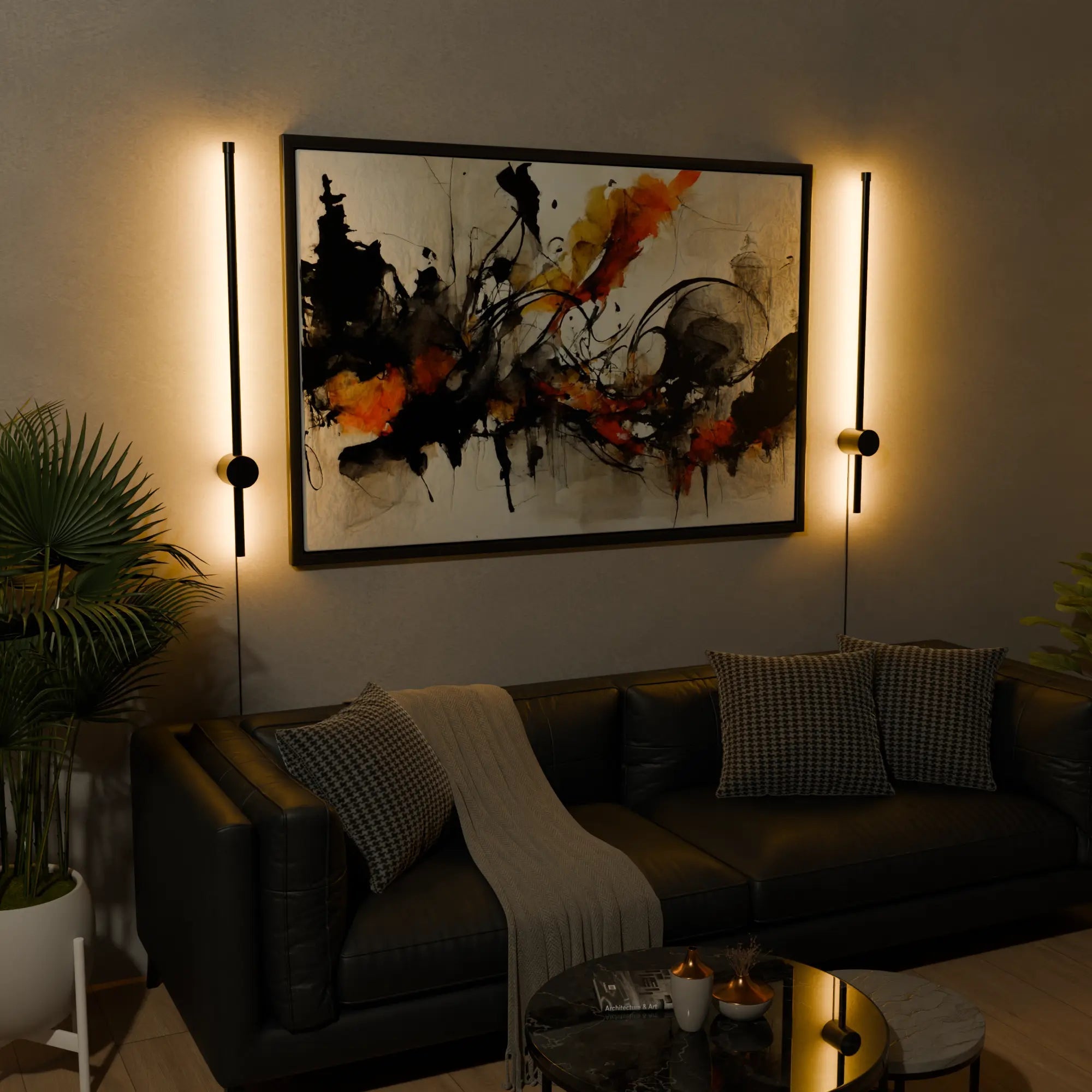 Elegant Rotating Wall Light - Stylish Minimalist Design