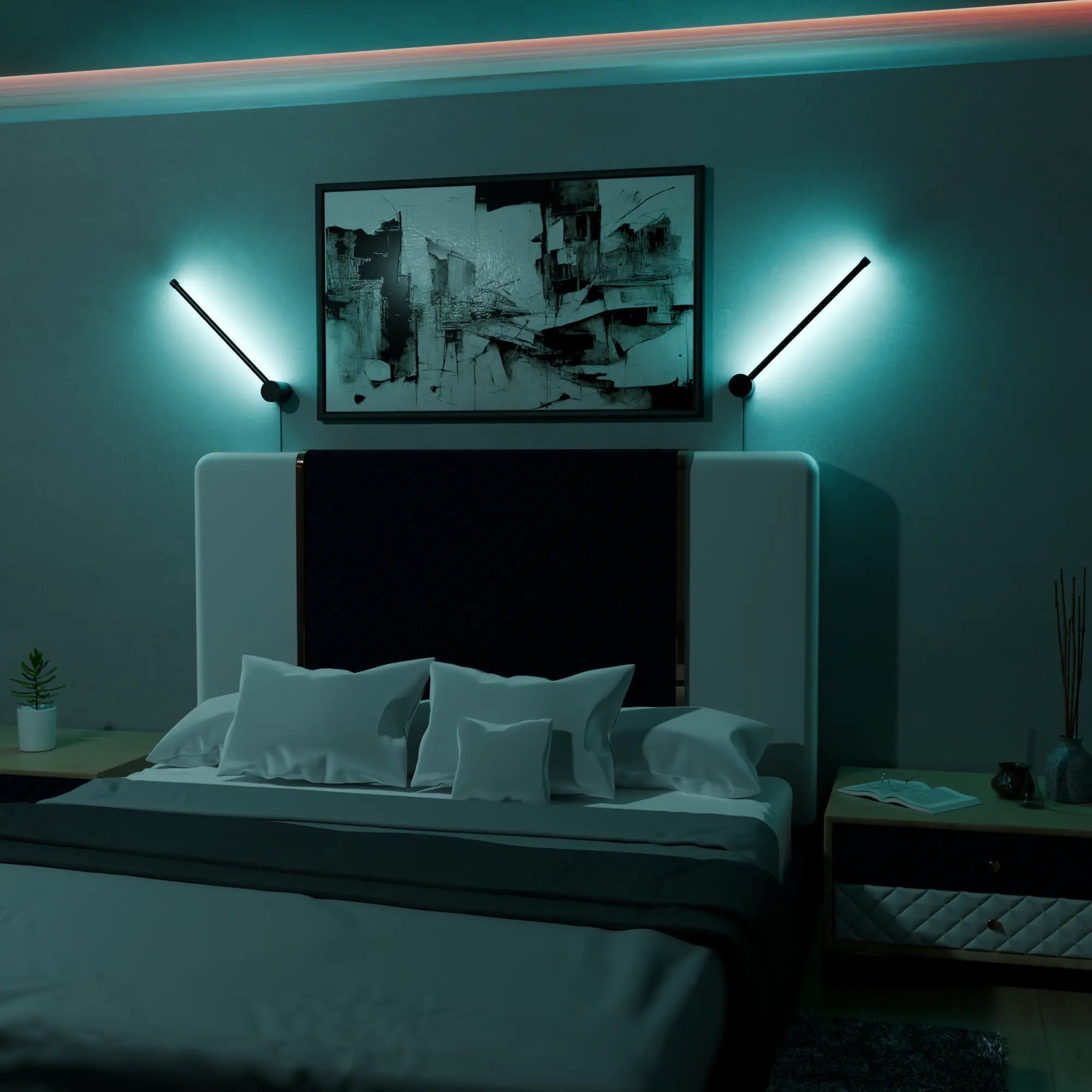 Elegant Rotating Wall Light - Stylish Minimalist Design