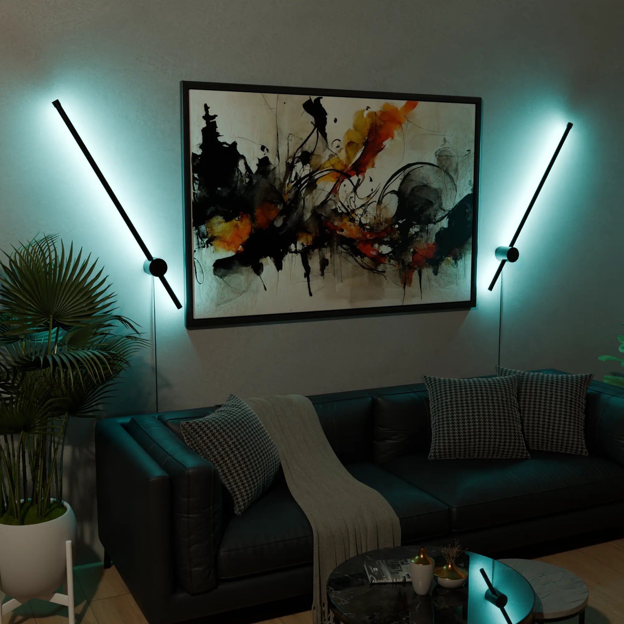 Elegant Rotating Wall Light - Stylish Minimalist Design