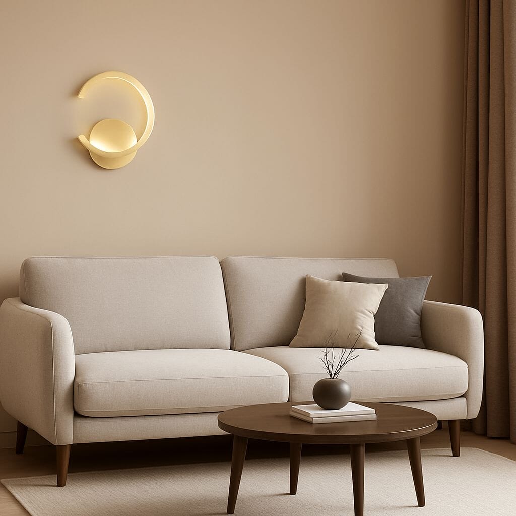 Stylish LED Wall Light Fixture - 14W Adjustable Color Temp