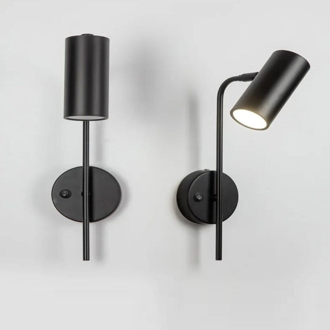 Versatile LED Wall Light with Adjustable Arm and Rotating Head