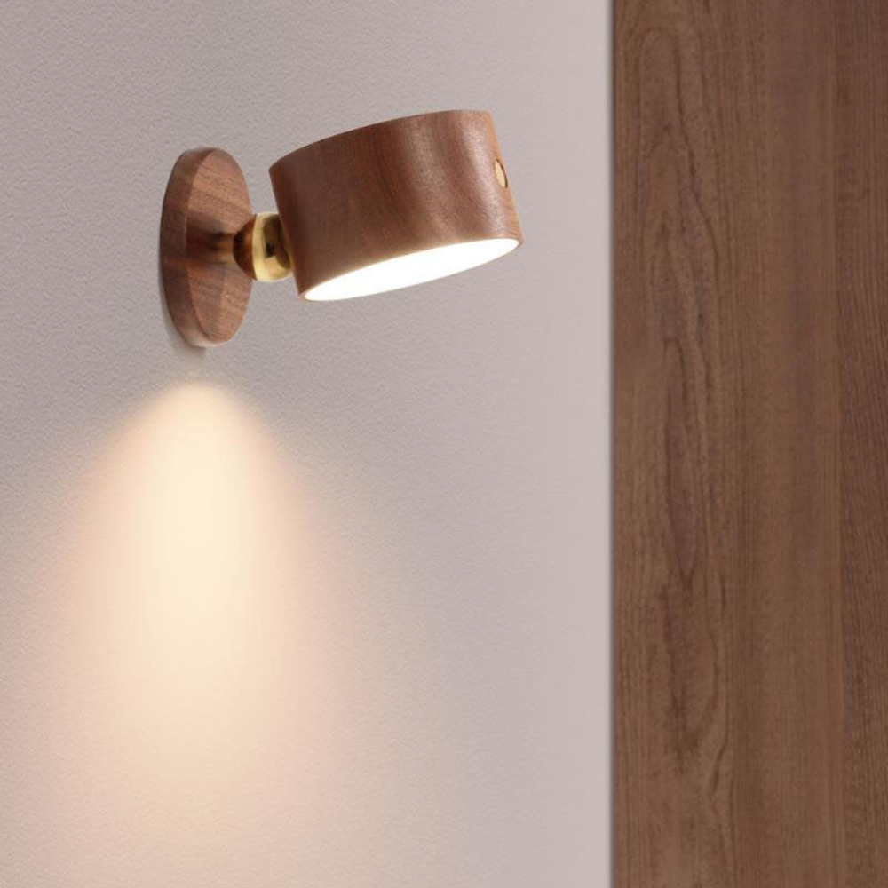Cordless LED Wall Light with USB Charging and Adjustable Head