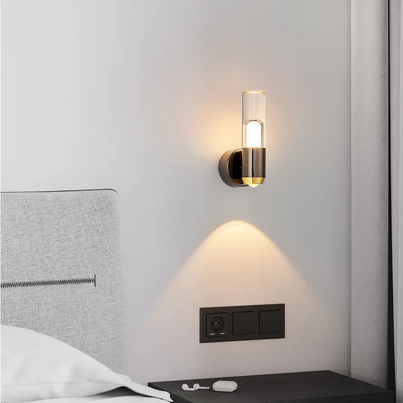 Adjustable 350-Degree Wall-Mounted LED Sconce Light