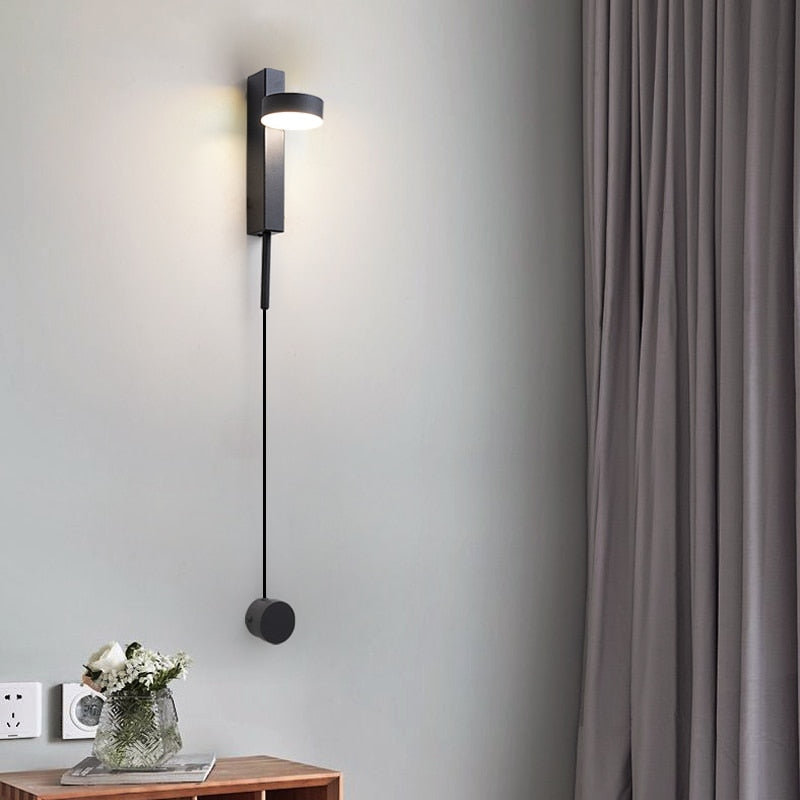 Adjustable Brightness Metal Wall Light for Modern Interiors