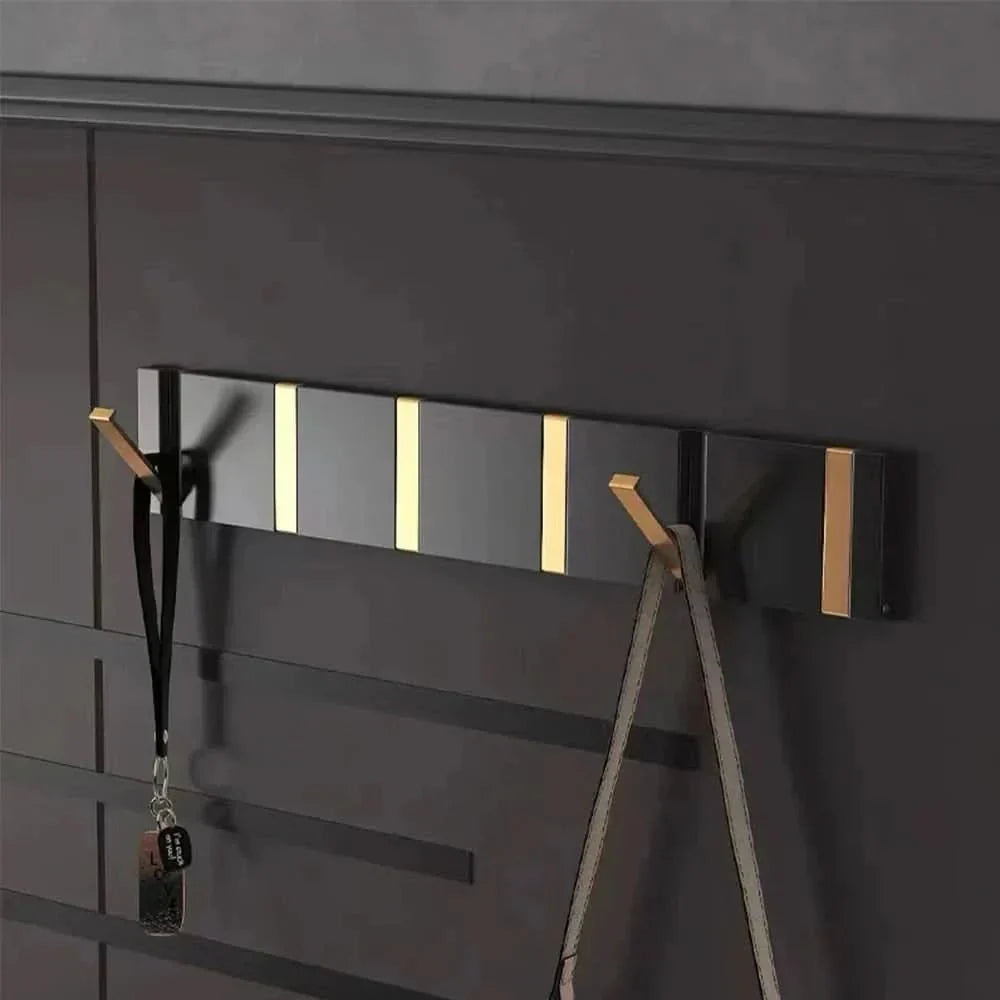 Foldable Wall Hook | Adhesive or Screw Mount | Aerospace Aluminum