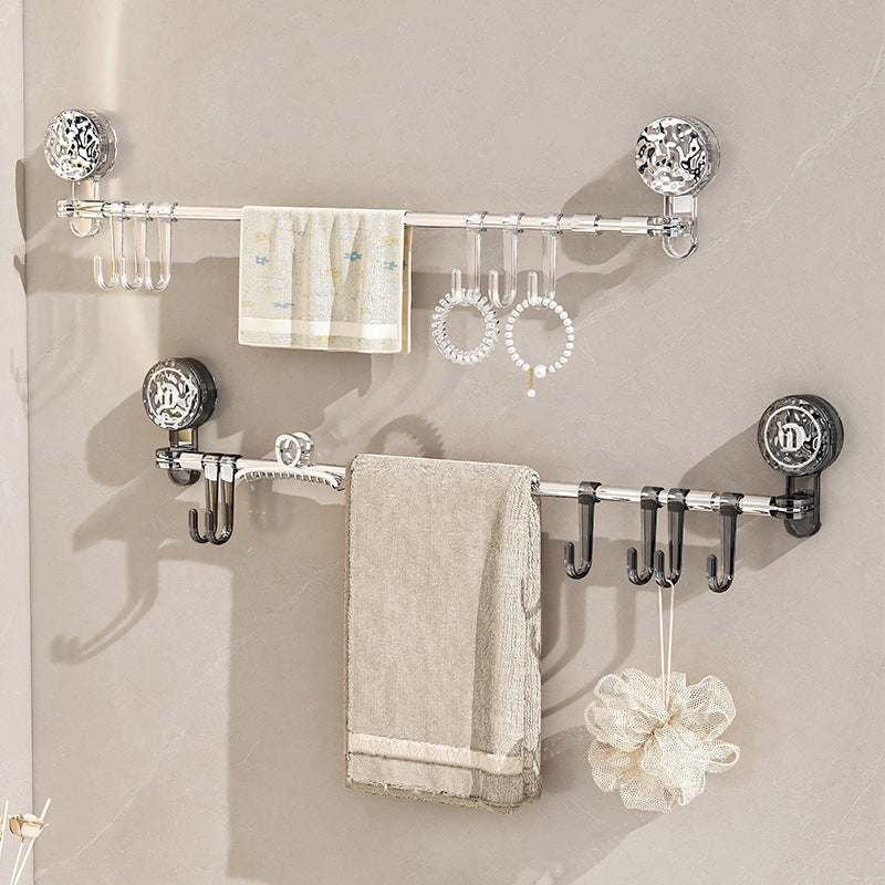 Wall Mount Holder | Space-Saving Organization | Expandable, Suction Cup, Hooks