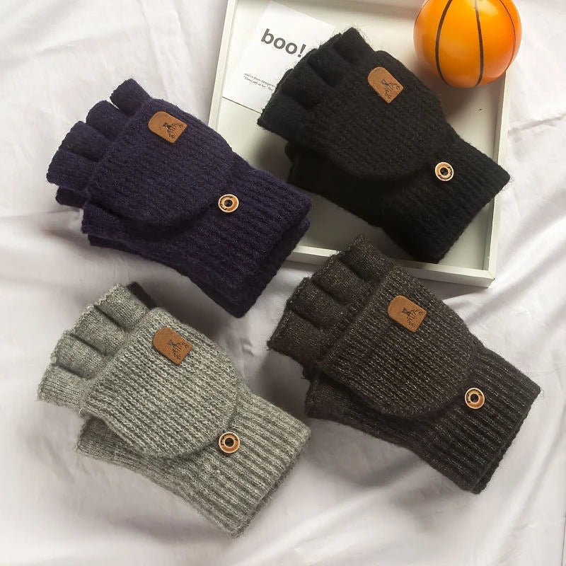 FrostGuard – Half-Finger Gloves for Ultimate Comfort and Functionality
